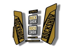 Rock Shox YARI 2015-16 Fork Decal Mountain Bike Cycling Sticker Adhesive Gold
