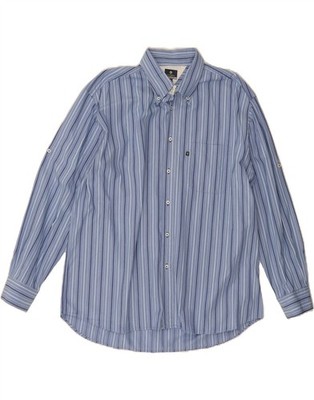 NAVIGARE Herren Hemd 2XL blau gestreift CA07