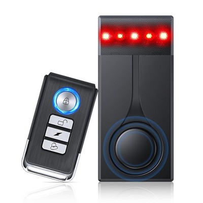 108dB Car Alarm System, Vibration Sensor, Remote, Magnetic, Anti-Theft for Car/T