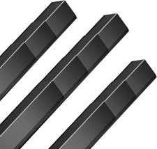 10PCS Black Aluminium Wall Corner Protector Guard 1.2x1.2x48  ,