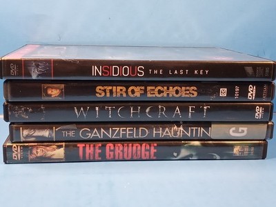 Horror DVD Lot Of 5 #9 Insidious Last Key Stir Of Echoes Grudge Ganzfeld Witch