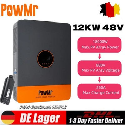 12KW Parallel MPPT Hybrid Wechselrichter Three-Phase 48V DC zu 230/400V inverter