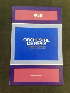 JESSYE NORMAN SOPRANO JERUSALEM ARMSTRONG BARENBOIM CONDUCTOR PROGRAM PROGRAMME