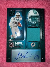 2025 Panini Silhouette Autographs Sam Madison Miami Dolphins NFL Relics /199