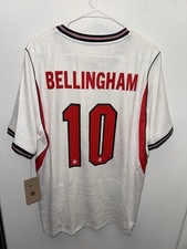 Nike 2026 World Cup England Stadium Home Soccer Jersey #10 Bellingham XL New