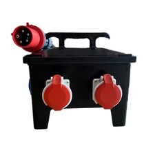 Power Distribution Equipment 32A 5pin Out 3 Phase Stage Lighting Electrical Box