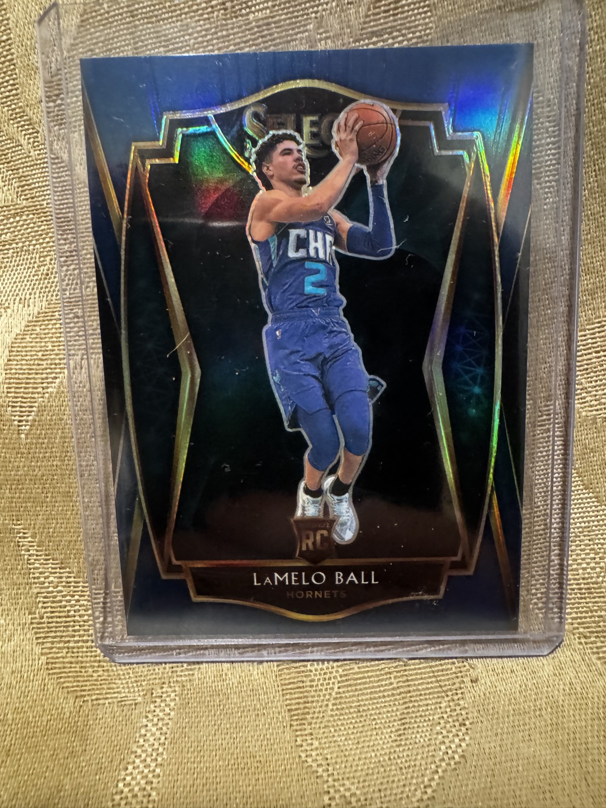 2020-21 Panini Select - Premier Level LaMelo Ball #183 Blue Prizm (RC)