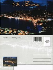 Postcard Charlotte Amalie-St. Thomas Sankt Th...