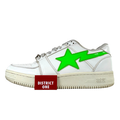 The Weeknd x XO x A Bathing Ape BAPE Bape Sta Low White - Size 9