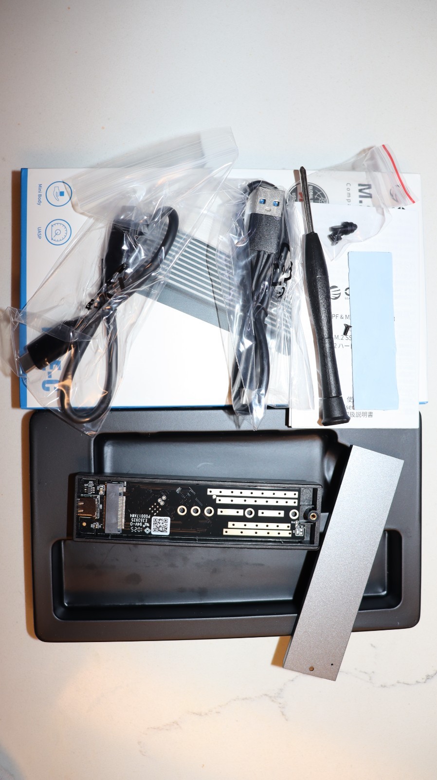 Blazing 10Gbps Speed – ORICO M.2 NVMe/SATA SSD Enclosure, USB 3.1 Gen 2 with UAS