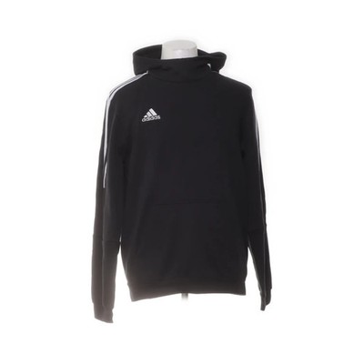Adidas, Kapuzenpullover, Größe: M, Schwarz, Baumwolle/Recyceltes Polyester #MtO