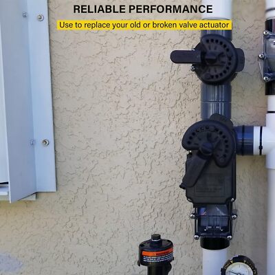 Pentair 263045 180 Degree 3-Port Pool And Spa Valve Actuator for