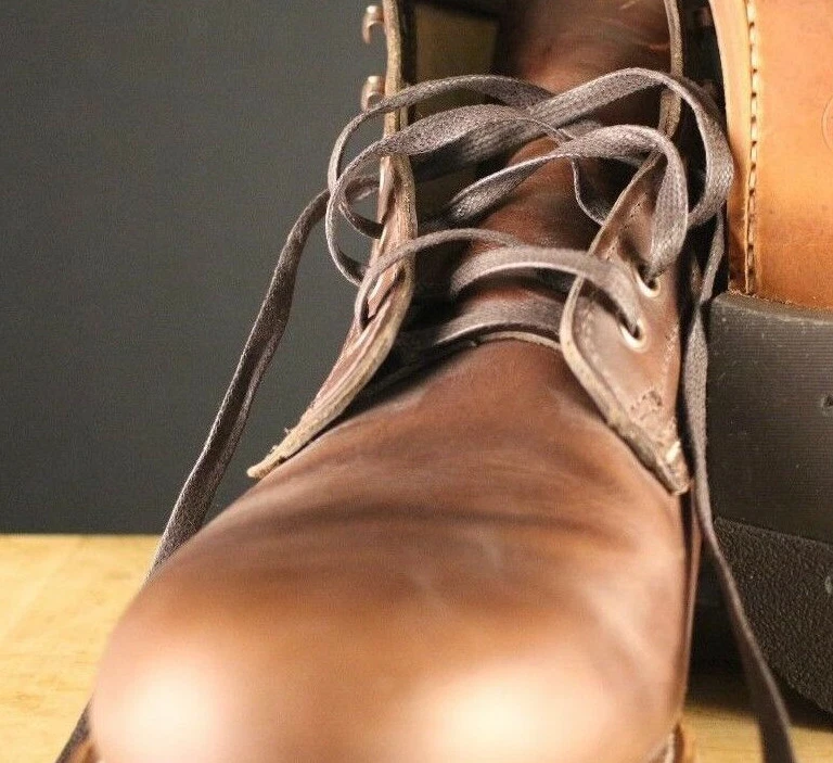 Wellington Flat Waxed Dress Shoelaces