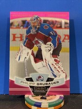 2019 O-Pee-Chee OPC Platinum Philipp Grubauer Matte Pink #2 Avalanche