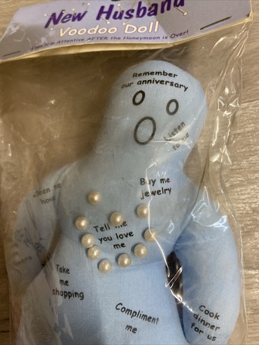 New Husband Voodoo Doll Novelty Funny Joke Hen Party/New Bride Gift - Picture 8 of 8