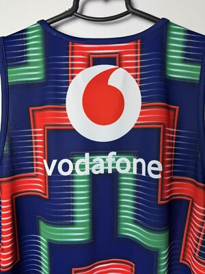 canterbury VODAFONE WARRIORS Lサイズ New Zealand Warriors Rugby Training Shirt Jersey Canterbury