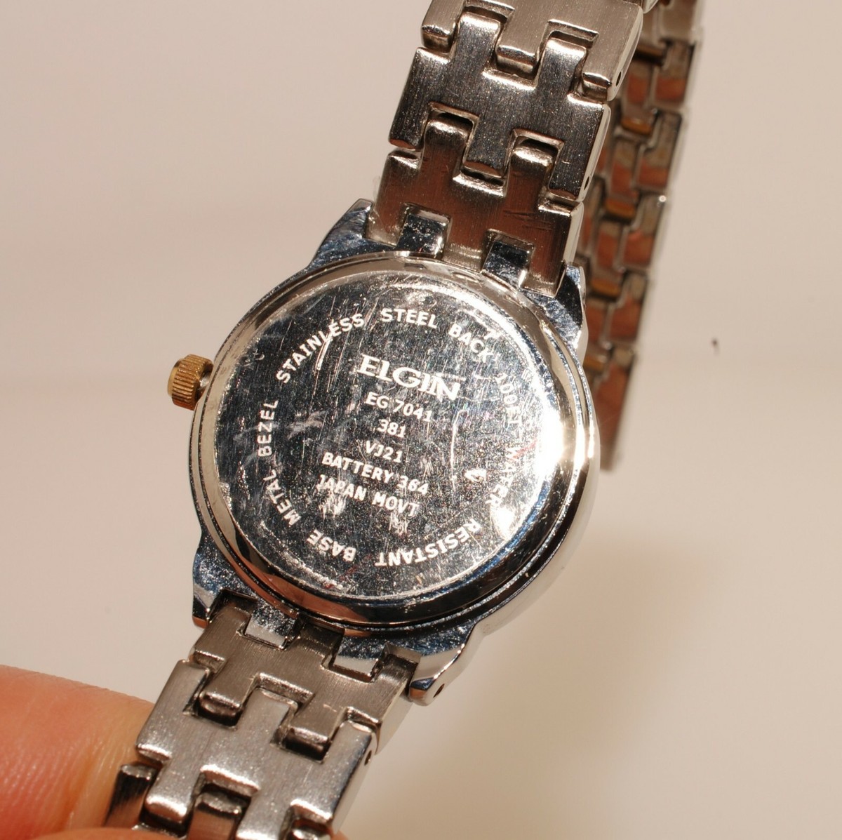 Montre Bracelet Femme ELGIN EG7041 - Argentée - Quartz - Garantie 10 Ans - Neuf Avec étiquettes