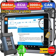 2025 Autel MaxiSys Elite II PRO Diagnostic Scan OBD2 ECU Programming DoIP CAN FD