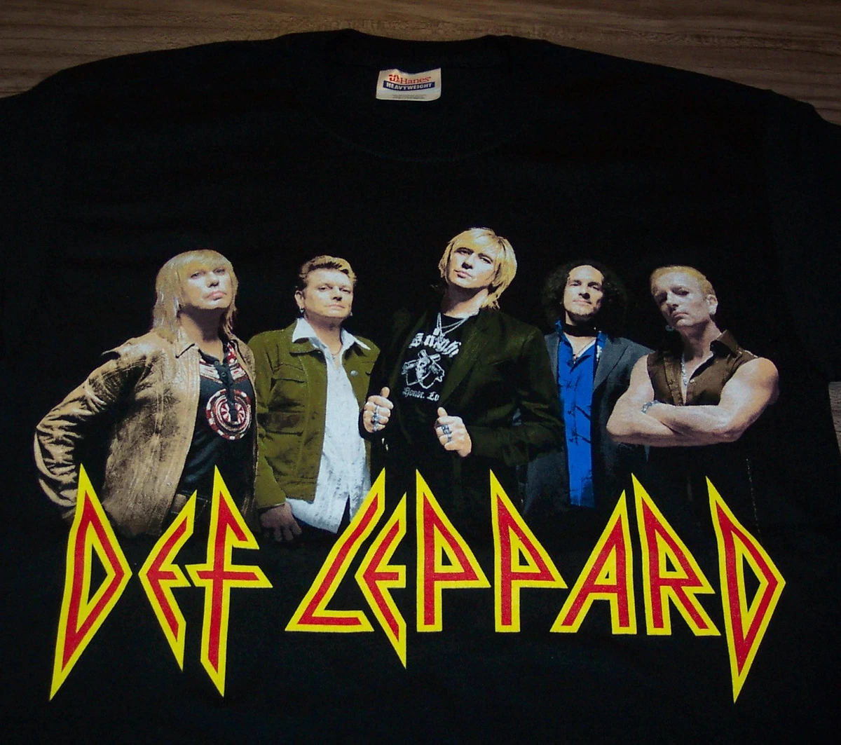 DEF LEPPARD 2007 TOUR T Shirt SMALL NEW eBay