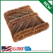 Door Coir Bristles Boot Shoe Scraper Mud Dirt Outdoor Rug Floor Scrubber 12X13  