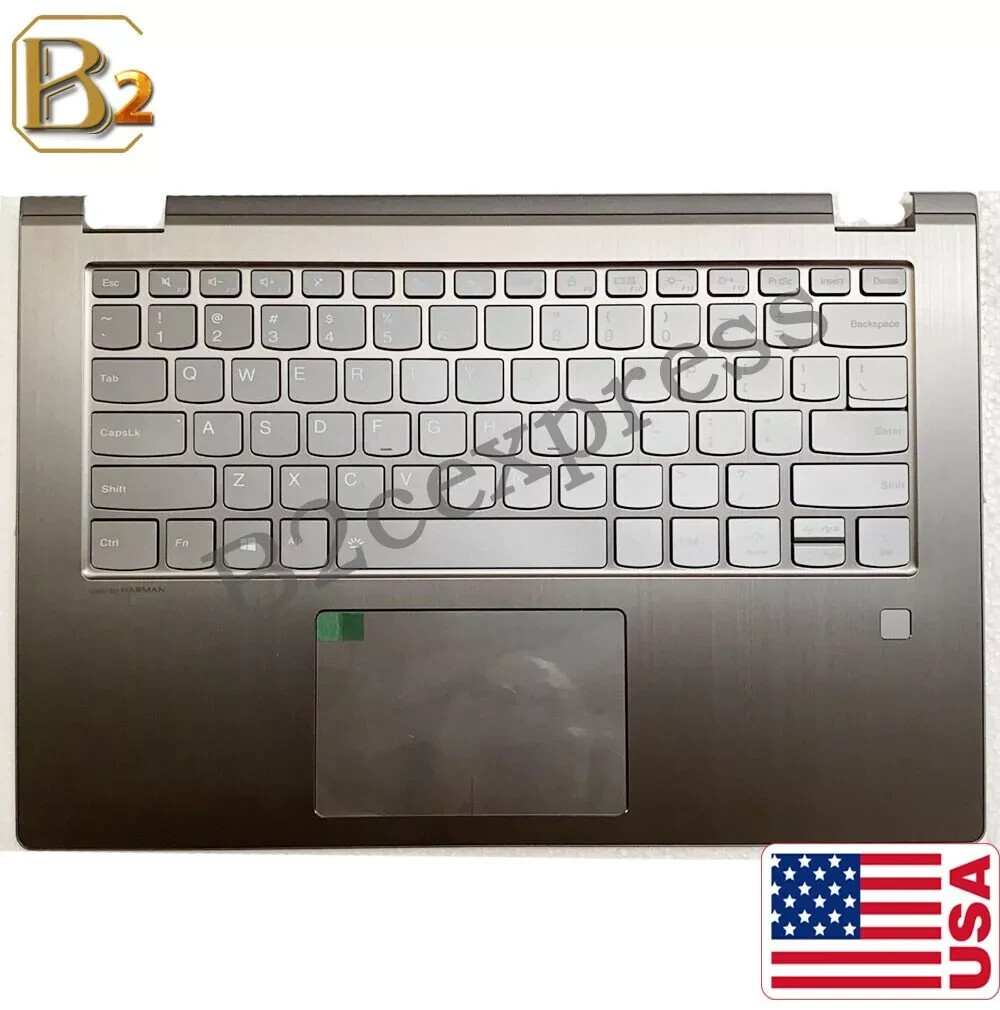 New Palmrest Backlit Keyboard Lenovo FLEX6-14 Flex 6-14IKB 6-14ARR 5CB0R08815