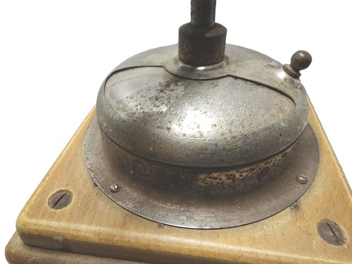 Vtg Armin Trosser German Hand Crank Coffee Grinder Mill Beech Wood 1940s - 60s - Picture 11 of 20