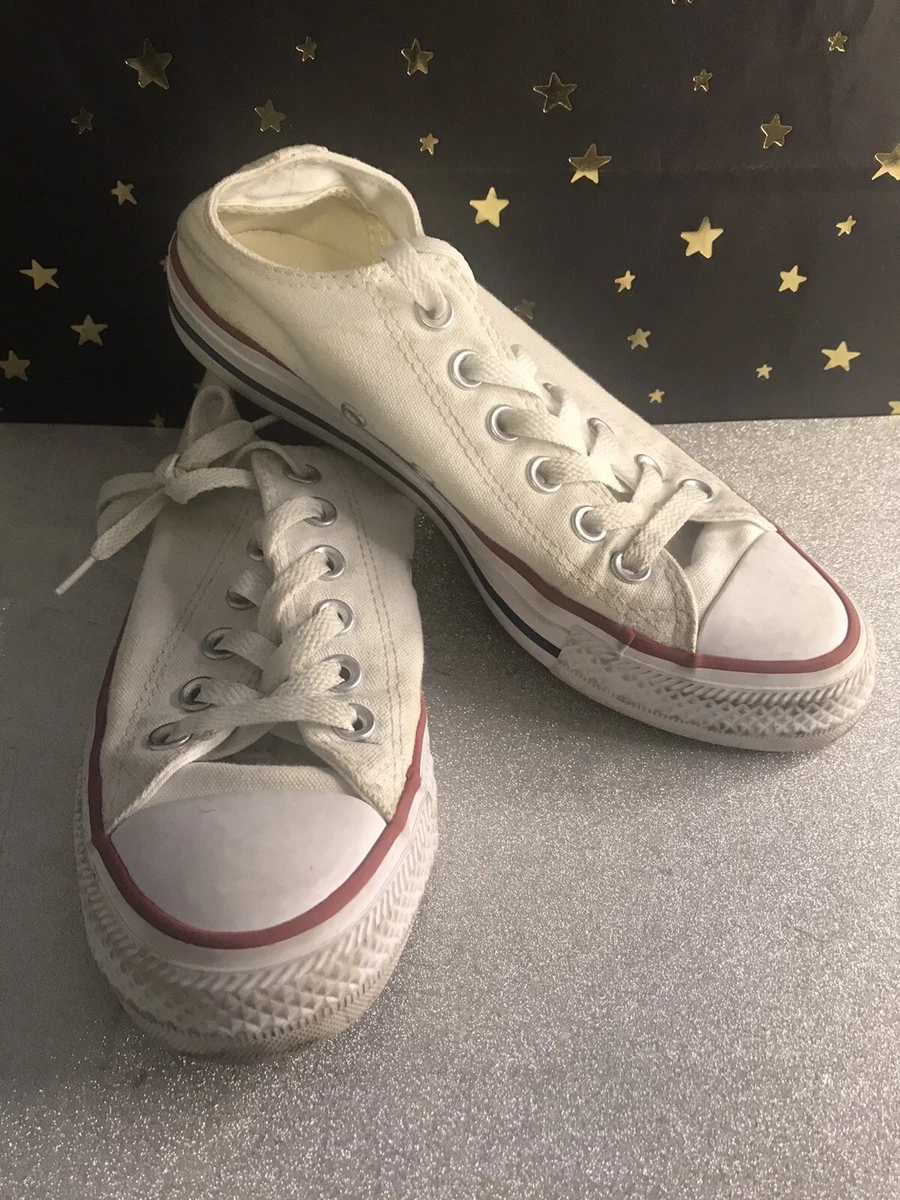 Converse Chuck Taylor All White Low Sneaker Mens Women's 7 | eBay