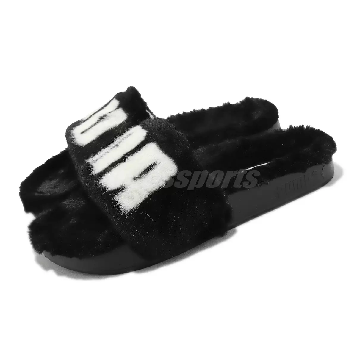 Puma furry slides discount cheap code