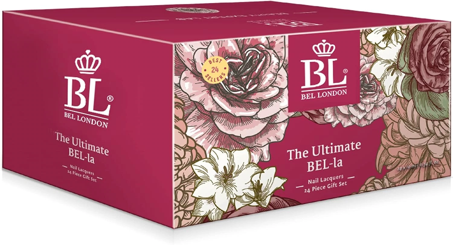 BL The Ultimate Bel-la 24 Pack Multi-color Nail Polish Set - Nail Varnish Gift