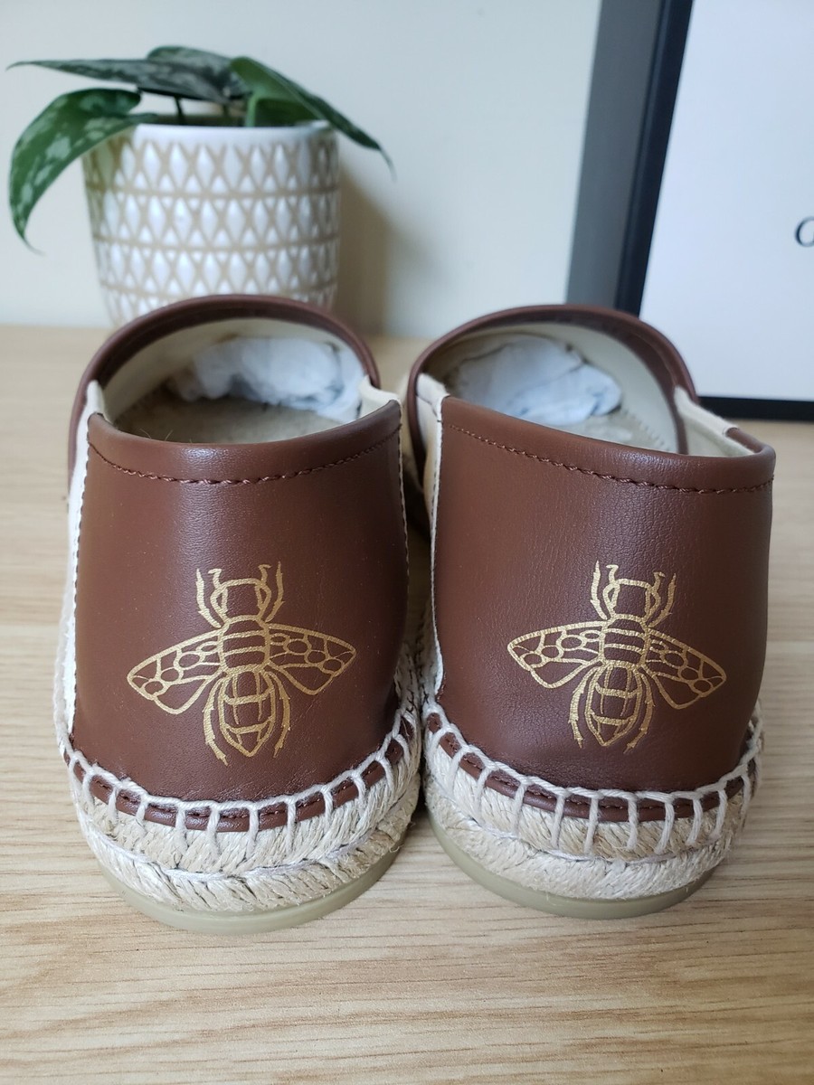 Gucci espadrille Loafer brand new with tags and original packaging Gucci Sabela Embroidered Red Green Logo Espadrille Sandals  main image 4
