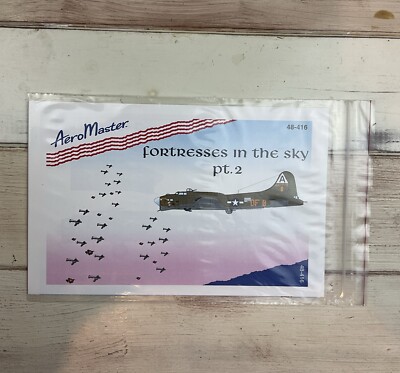 AERO MASTER PRODUCTS #48-416 FORTRESSES IN THE SKY PT II, 1:48, NEU