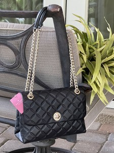 kate spade black purse with chain