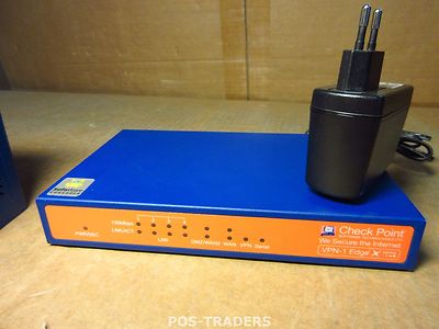 Check Point Sbx-166lhge-3 Utm-1 Edge X VPN-1 Internet Security Appliance INC PSU