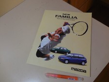 Mazda FAMILIA HATCHBACK SEDAN Japanese Brochure 1996/10 BH 323 3 Andre Agassi