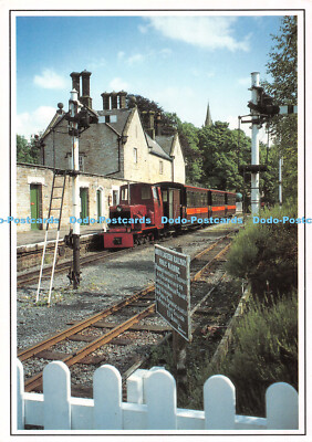D099381 Alston Station. South Tynedale Railway. Diesel Locomotive Naworth Awaits