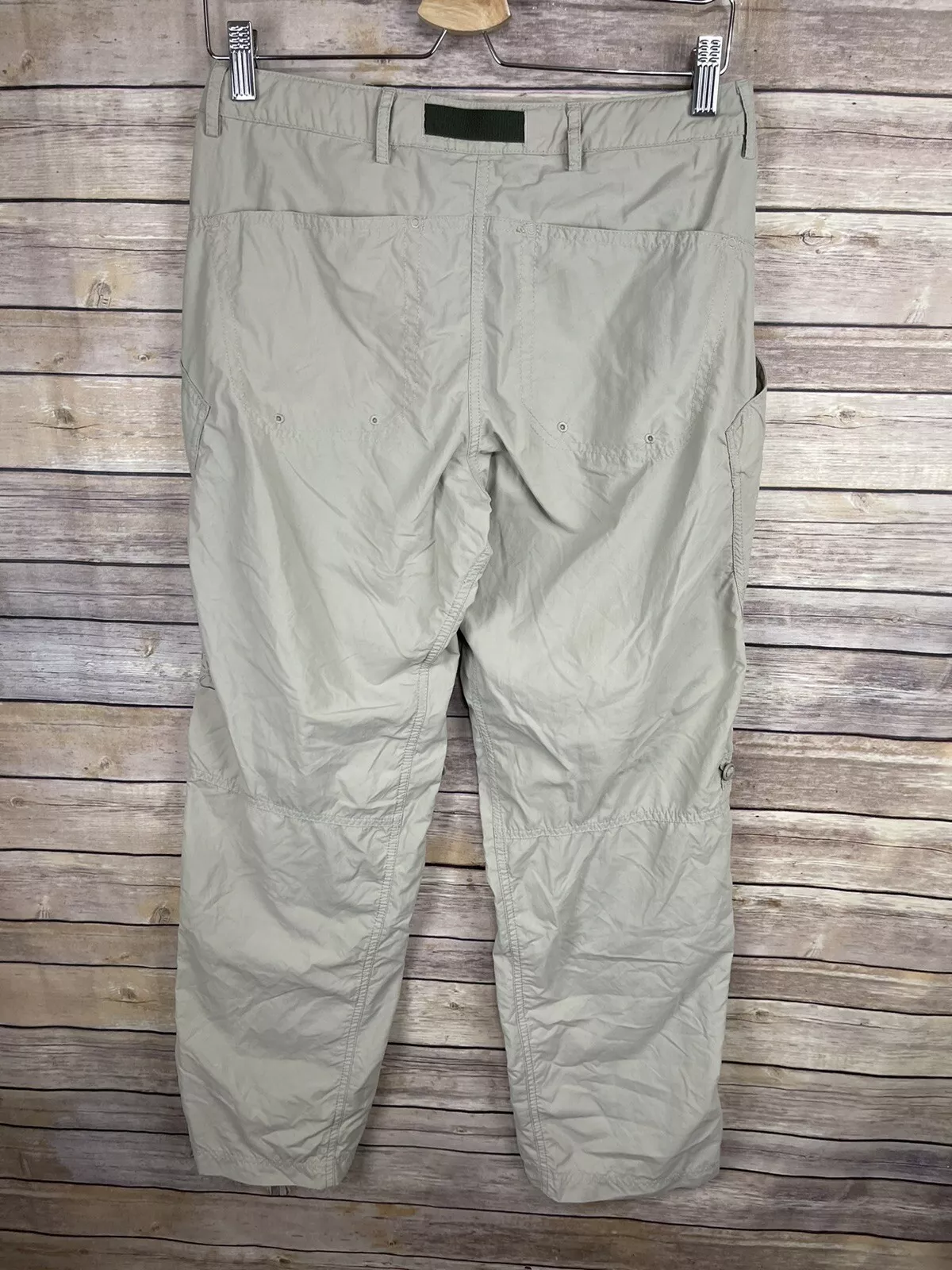 outdoor-research roll up hiking camping nylon belted pants