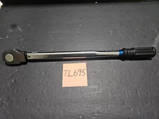 STRUREVANT RICHMONT 1/2" DRIVE ADJUSTABLE TORQUE WRENCH #CCM 200 NM (TL695)