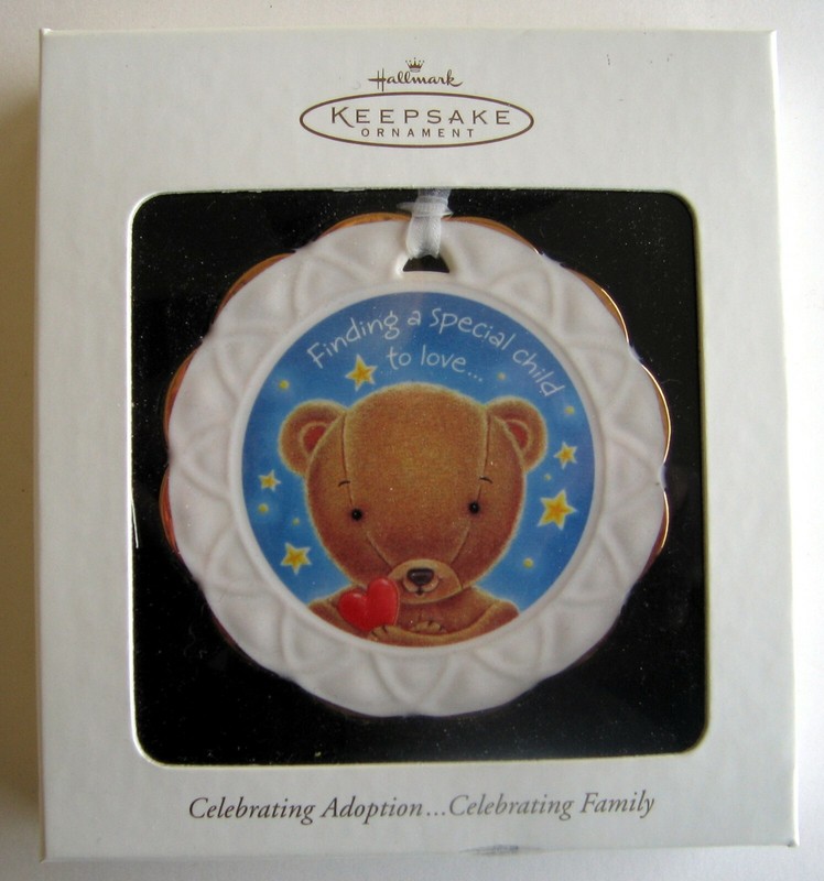 Hallmark Keepsake Ornament 2002 Celebrating Adoption