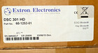 Extron DSC 301 HD 3-Input HDCP-Compliant Video Scaler P/N  60-1253-01 Box New