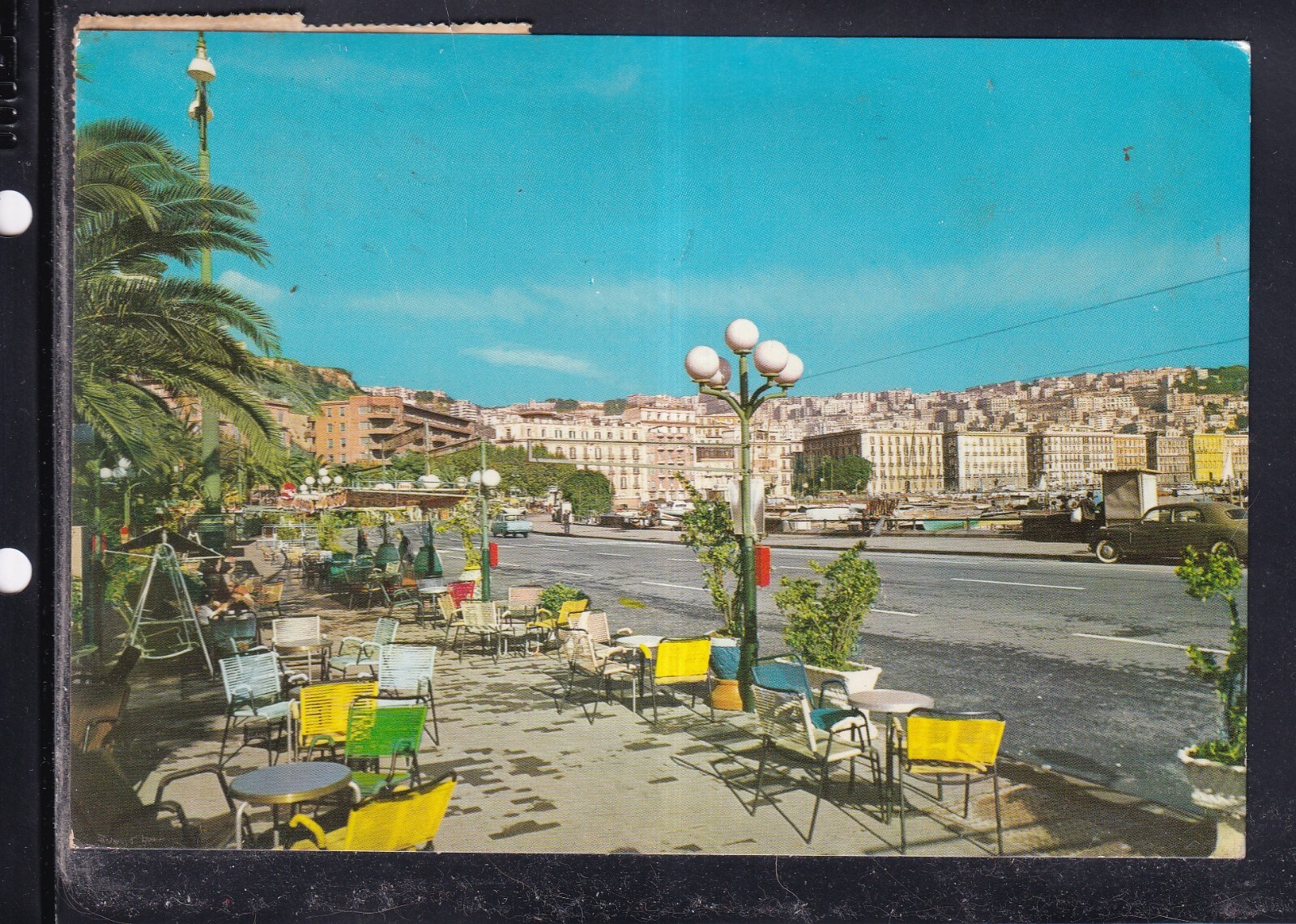 Cartolina Napoli Mergellina Chalet Primavera Q1432