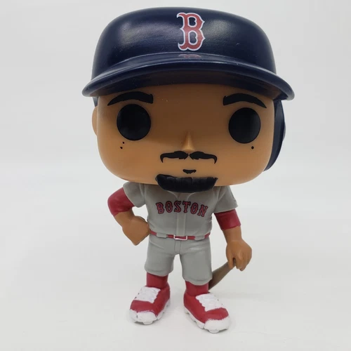 Funko Pop! MLB Boston Red Sox Mookie Betts 17 Vinyl Figure Loose Grey Jersey