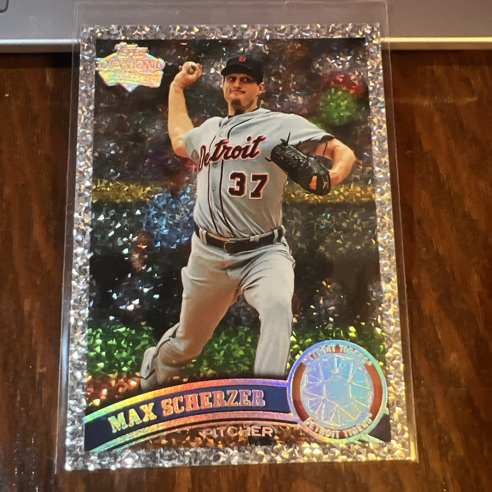 Max Scherzer 2011 Topps Platinum Diamond Anniversary #33 Tigers NM-MT Rare Parallel