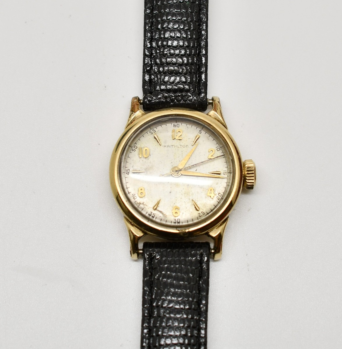 Gold FIled 1942 Hamilton 948 18 Jewels Caliber 748 Wristwatch