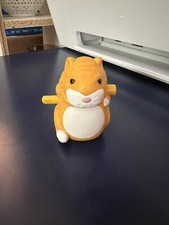 Burger King 2010 Kids Meal Toy Zhu Zhu Pets Tan / Brown Wind Up Hamster