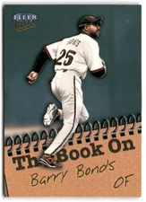 1999 Fleer Ultra The Book on Barry Bonds #8