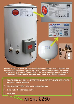 Upgrade Kit Elson Immersion Heater Water Heater Elson Unvented