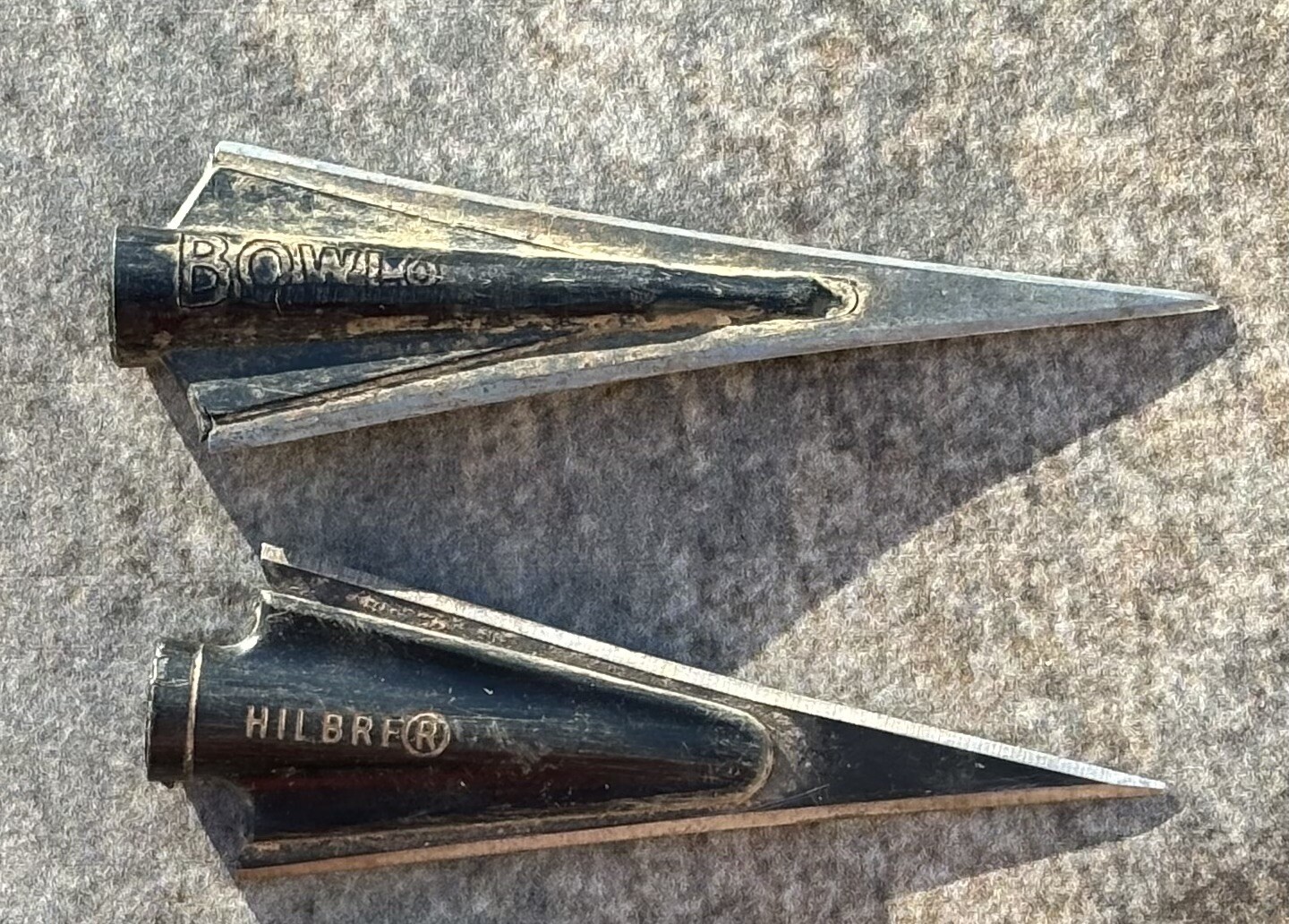 Vintage Archery Broadheads Lot Of Hilbre & Bowlo Arrow Razor Heads eBay