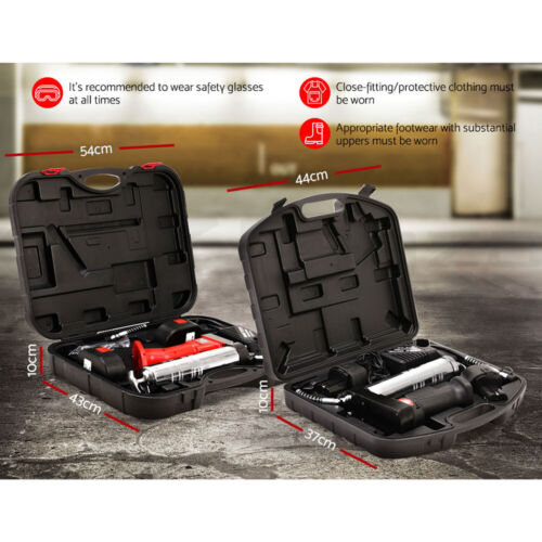 Giantz Grease Gun Cordless Battery Electric Rechargeable Industrial 12V 20V - Picture 10 of 32