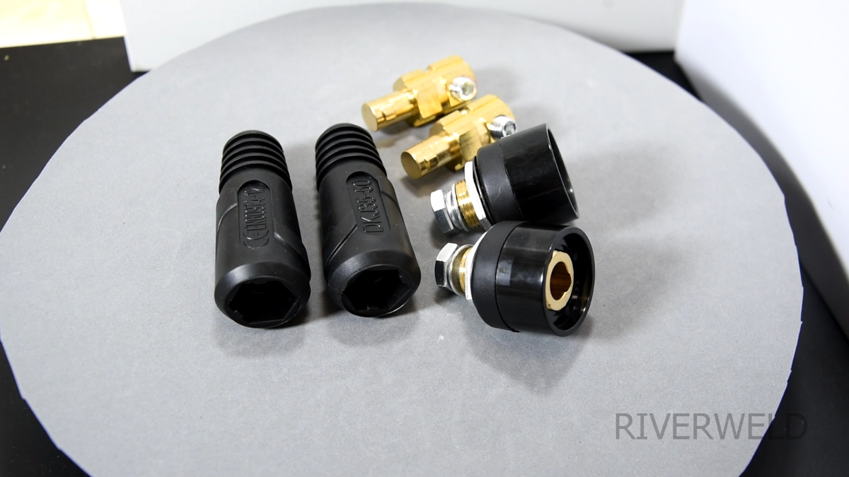 Qiilu Connecteur Pour Torche De Soudage TIG Raccord Rapide De Tuyau De