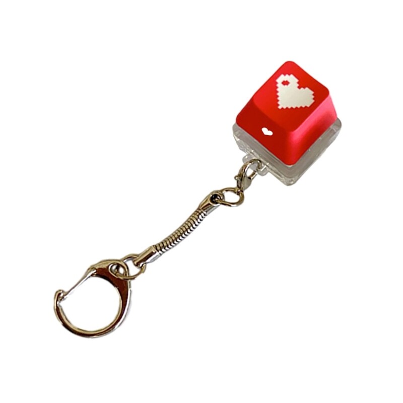 Durable Mechanical Keyboard Keycap Keychain for Stress Relief and Shaft Testing